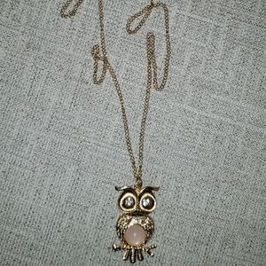 Rue 21 Necklace and earrings Owl